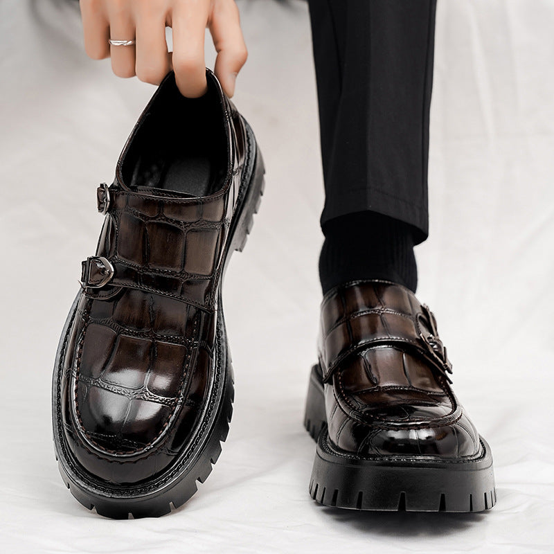 Men’s Business Casual Leather Oxford Shoes