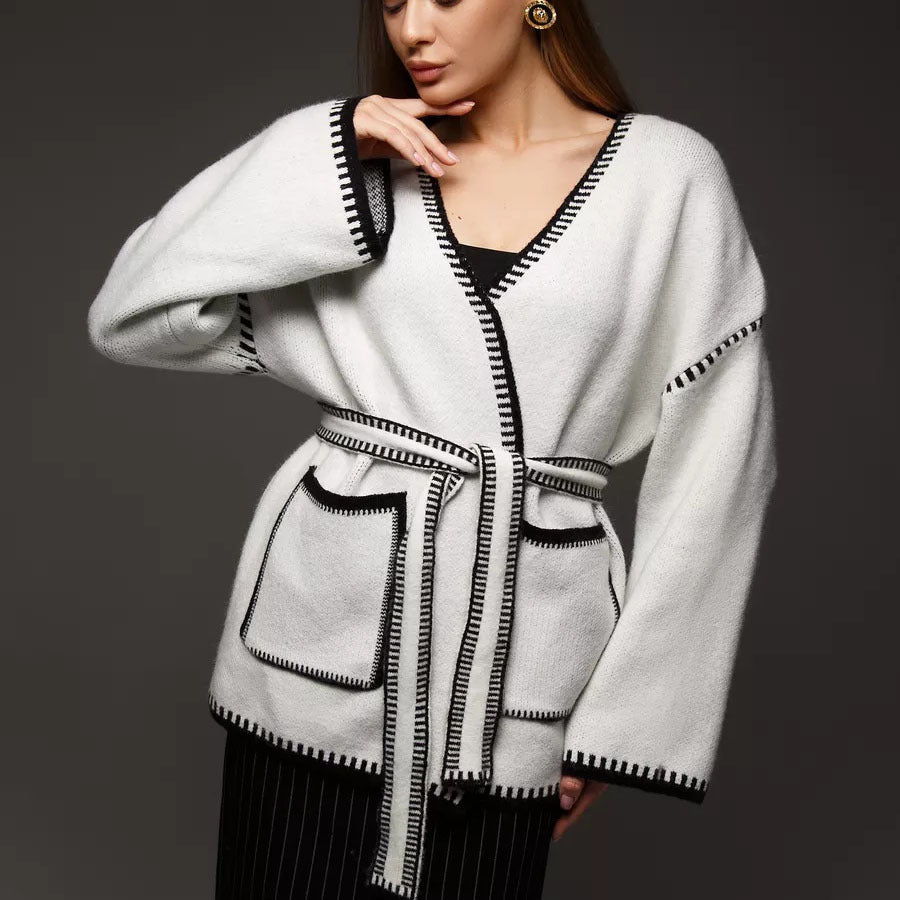 Cardigan lavorato a maglia Chiara 