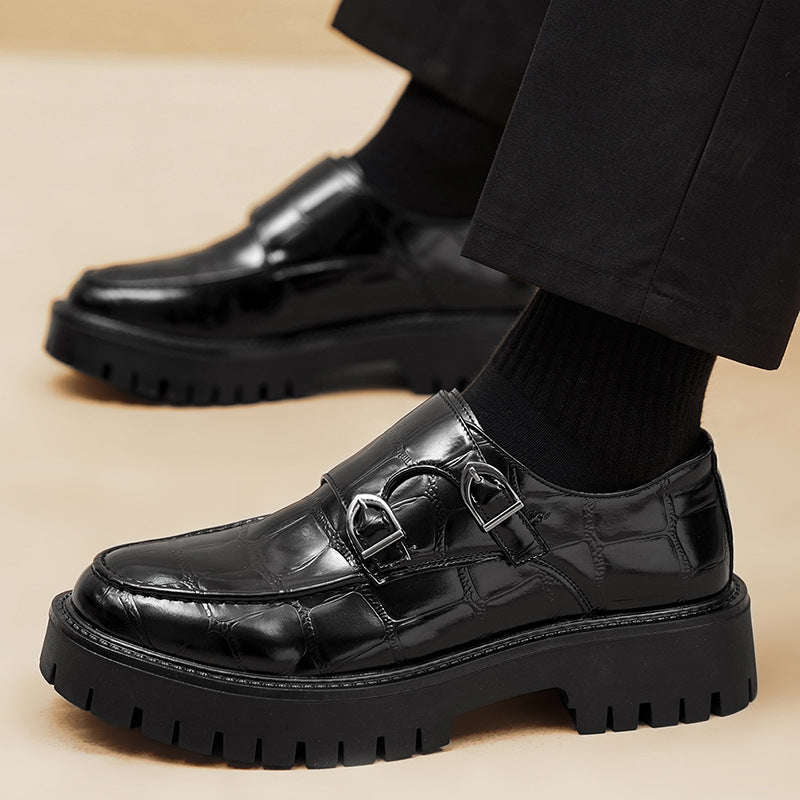 Men’s Business Casual Leather Oxford Shoes