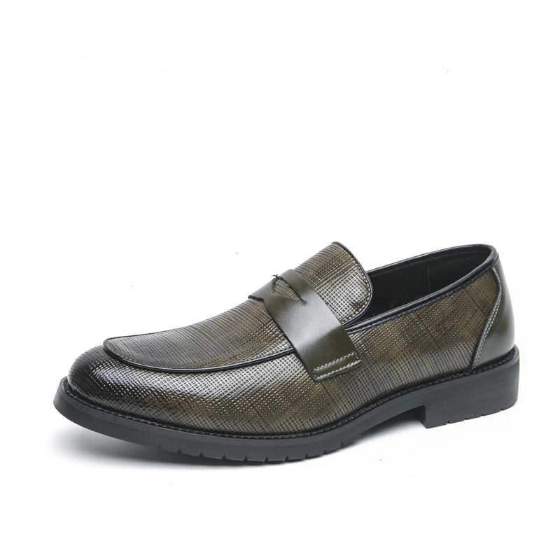 Men’s Casual Slip-On Shoes PU Leather Loafers