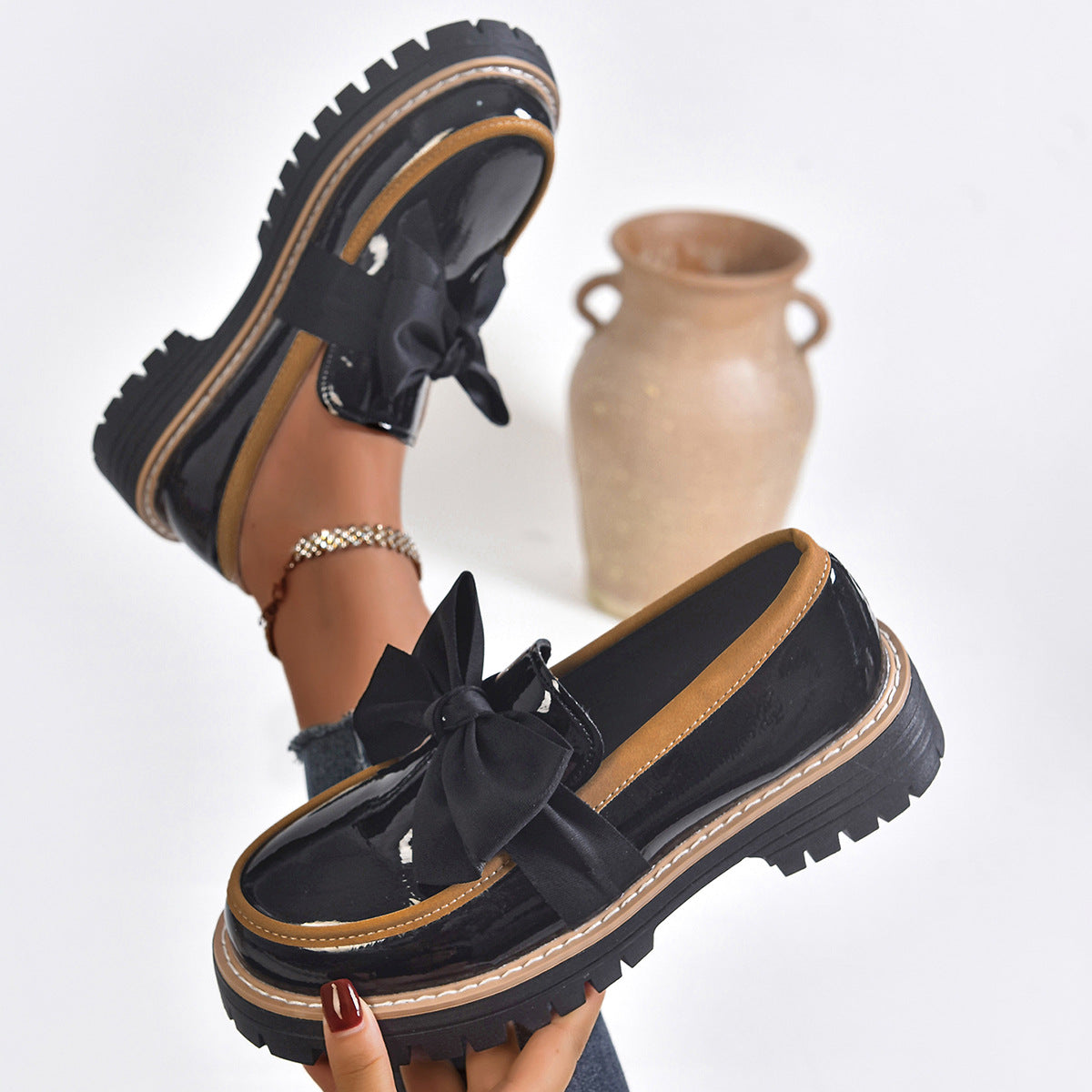 Fiocco Leather Shoes