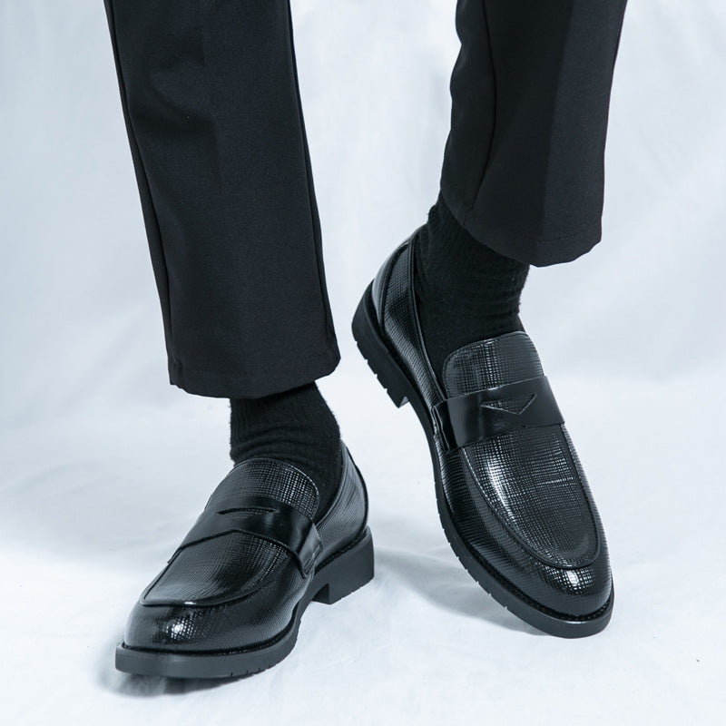 Men’s Casual Slip-On Shoes PU Leather Loafers