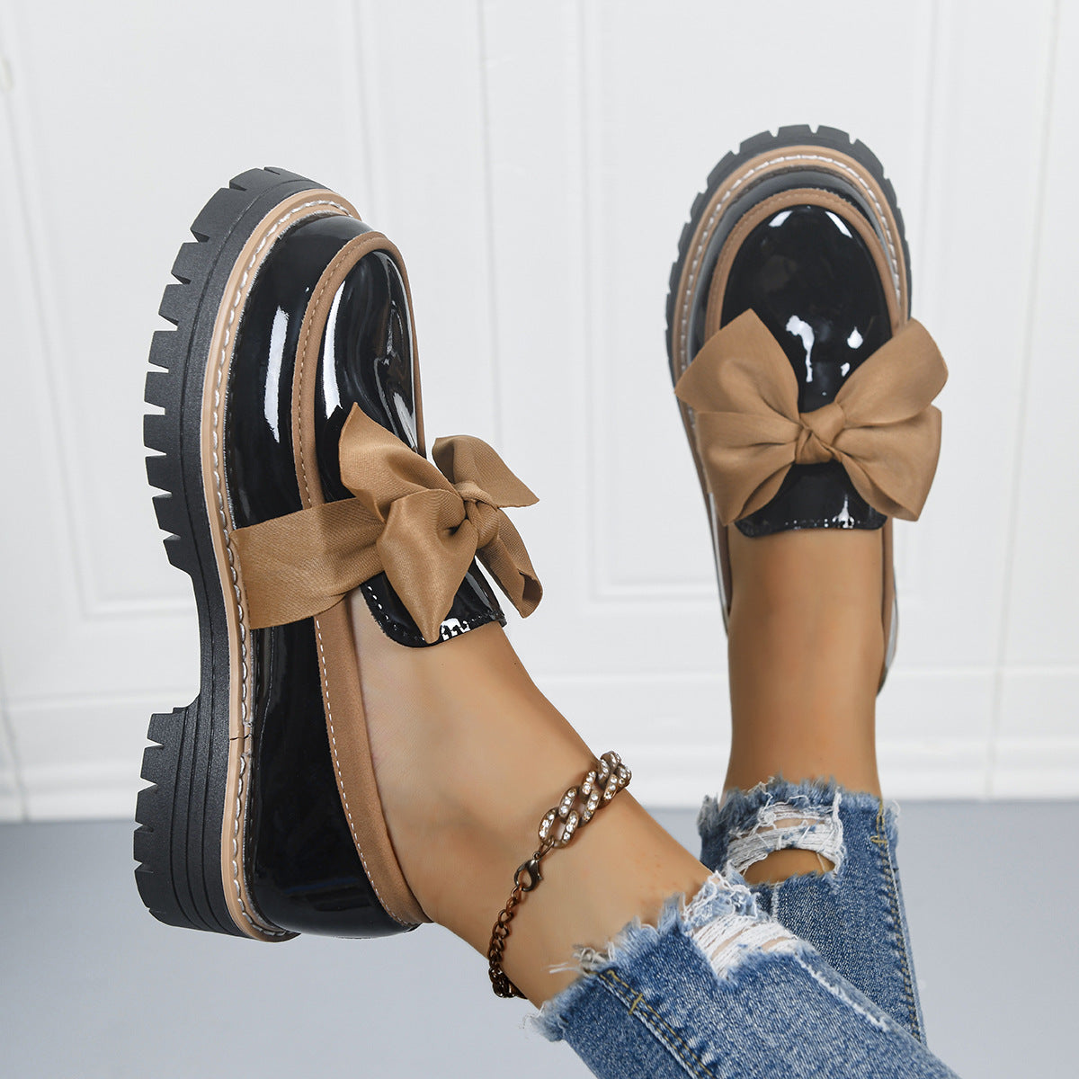 Fiocco Leather Shoes