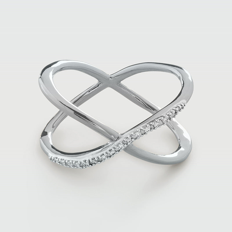 Geometric S925 Cross Design