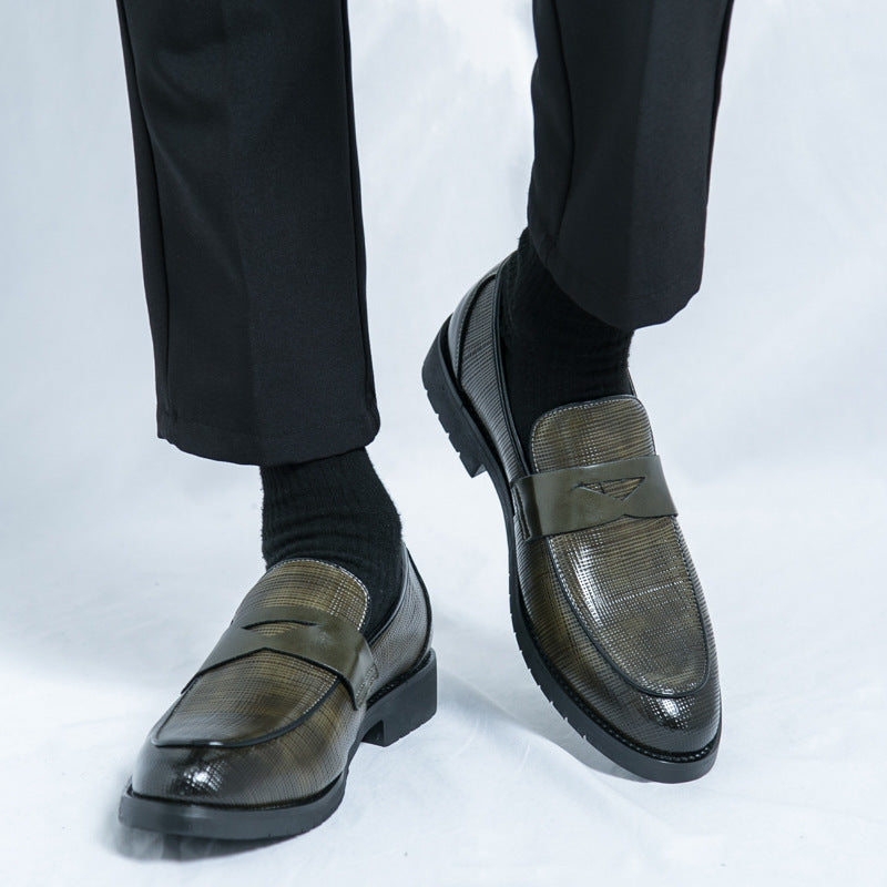Men’s Casual Slip-On Shoes PU Leather Loafers