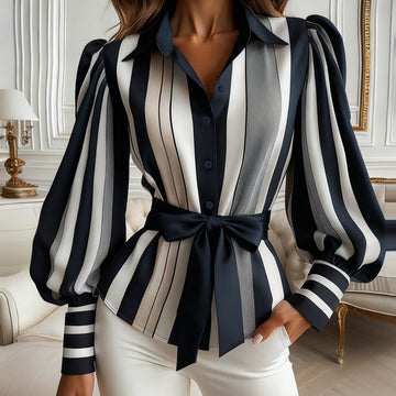 Women's Relaxed-Fit Shirt Everyday Blouse