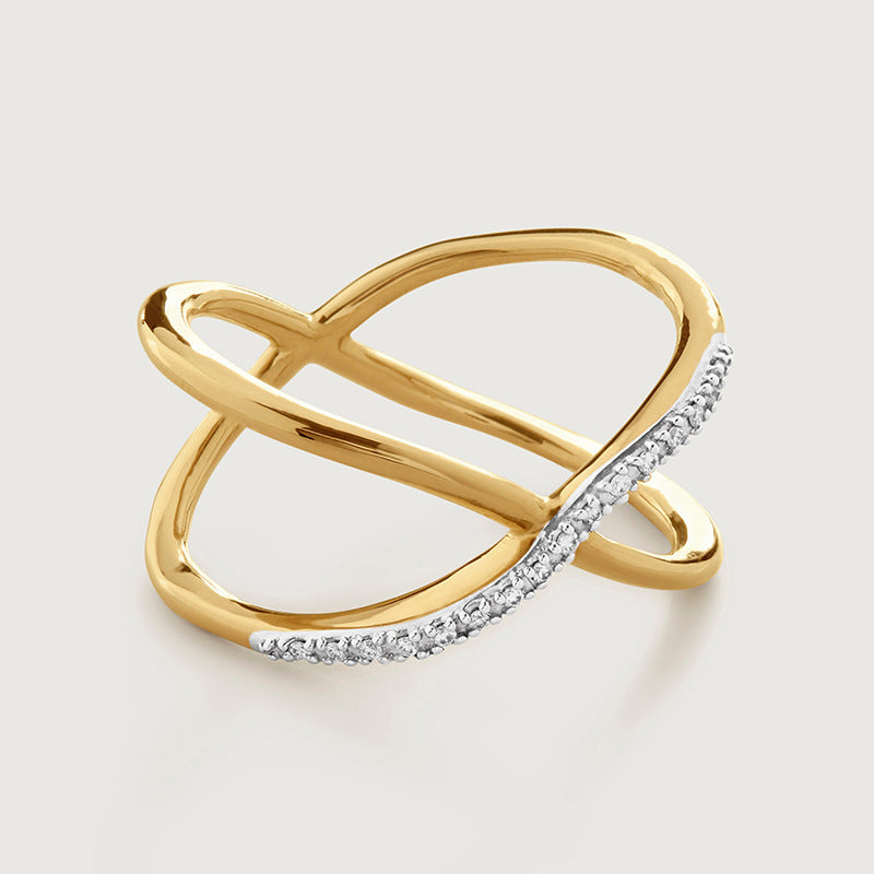 Geometric S925 Cross Design