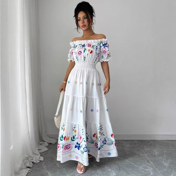 Selin Floral Dress