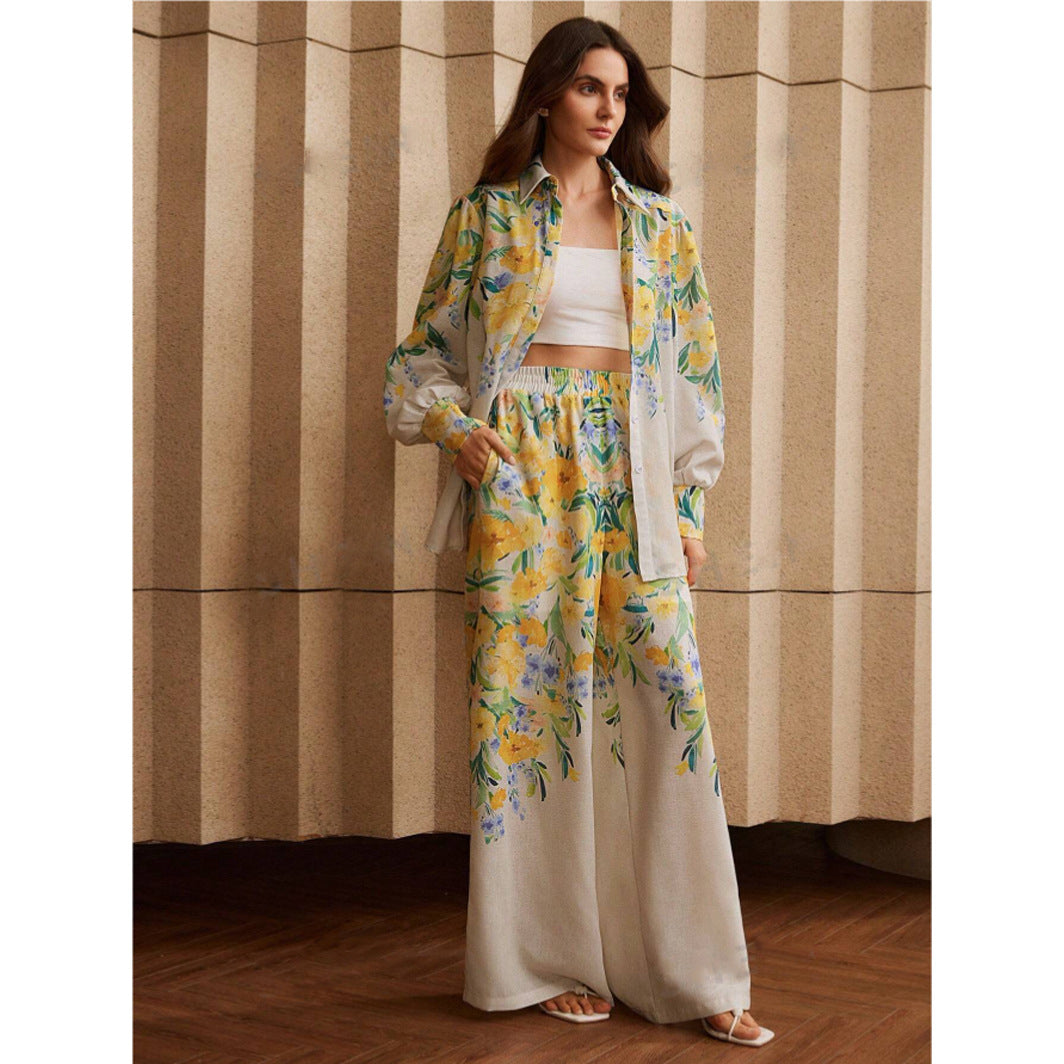 Tulsa Blouse & Pants Suit
