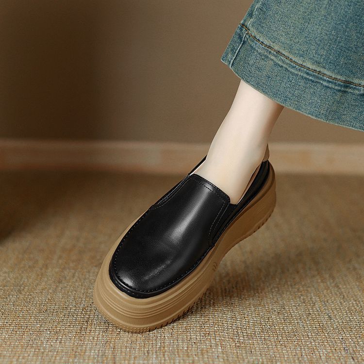Gema Leather Slip-On Loafers