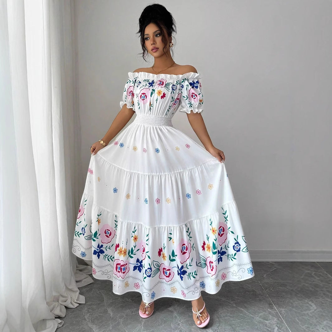Selin Floral Dress