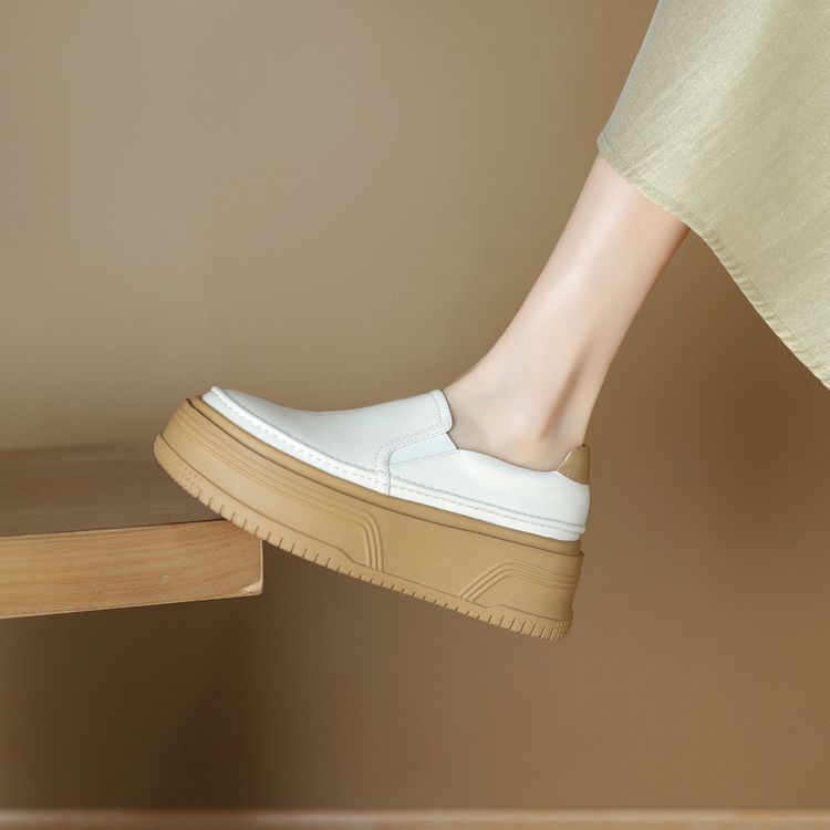 Gema Leather Slip-On Loafers