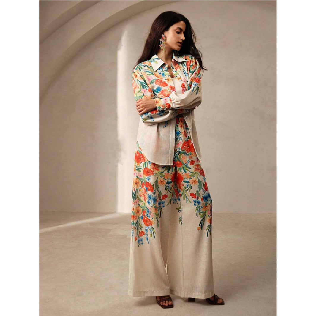 Tulsa Blouse & Pants Suit