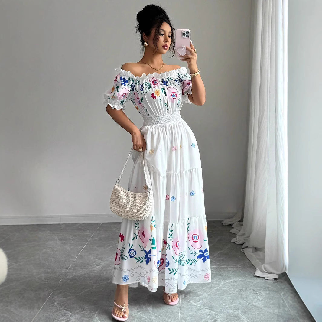 Selin Floral Dress