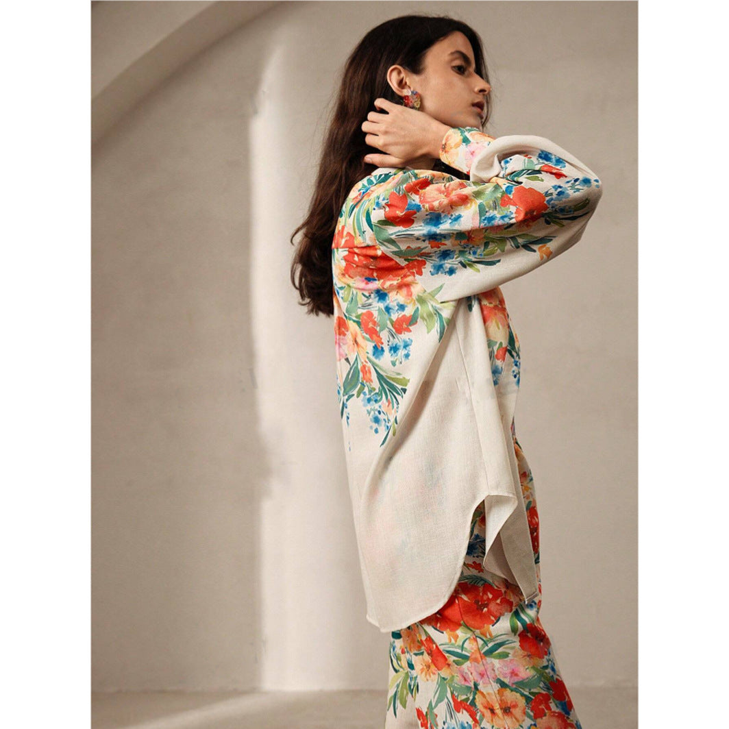 Tulsa Blouse & Pants Suit