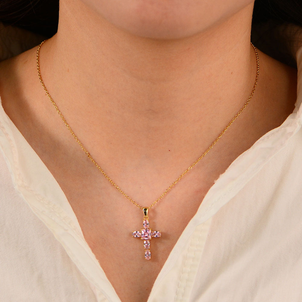 S925 Cross Necklace