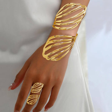 bracelet and ring set