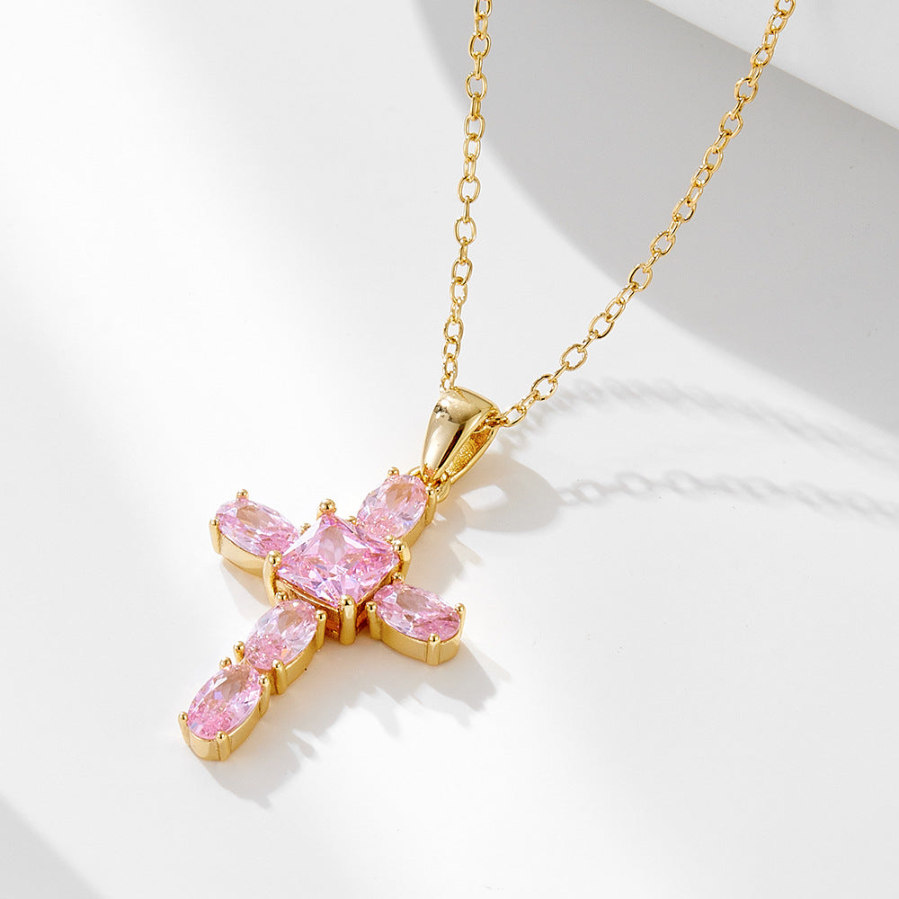 S925 Cross Necklace