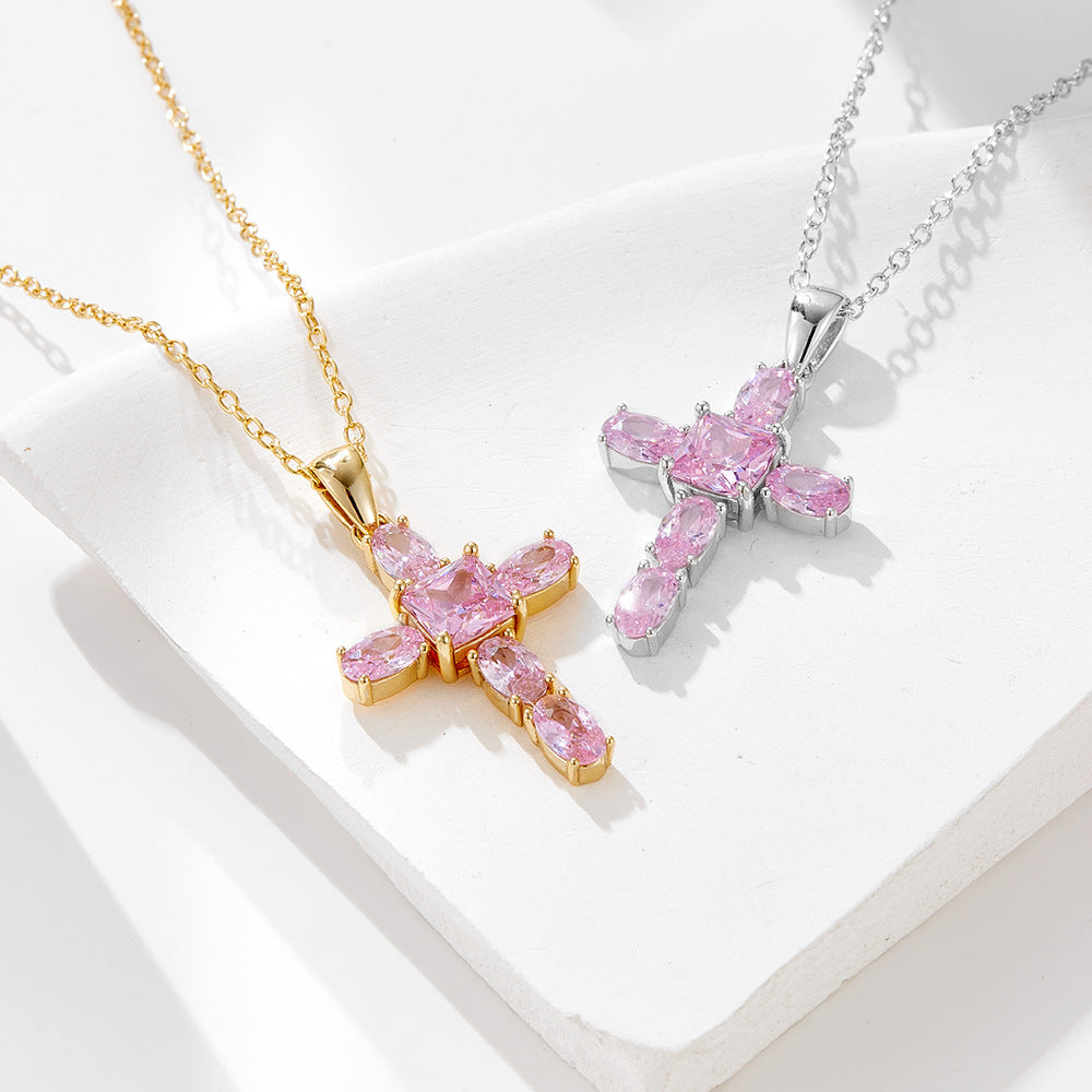 S925 Cross Necklace