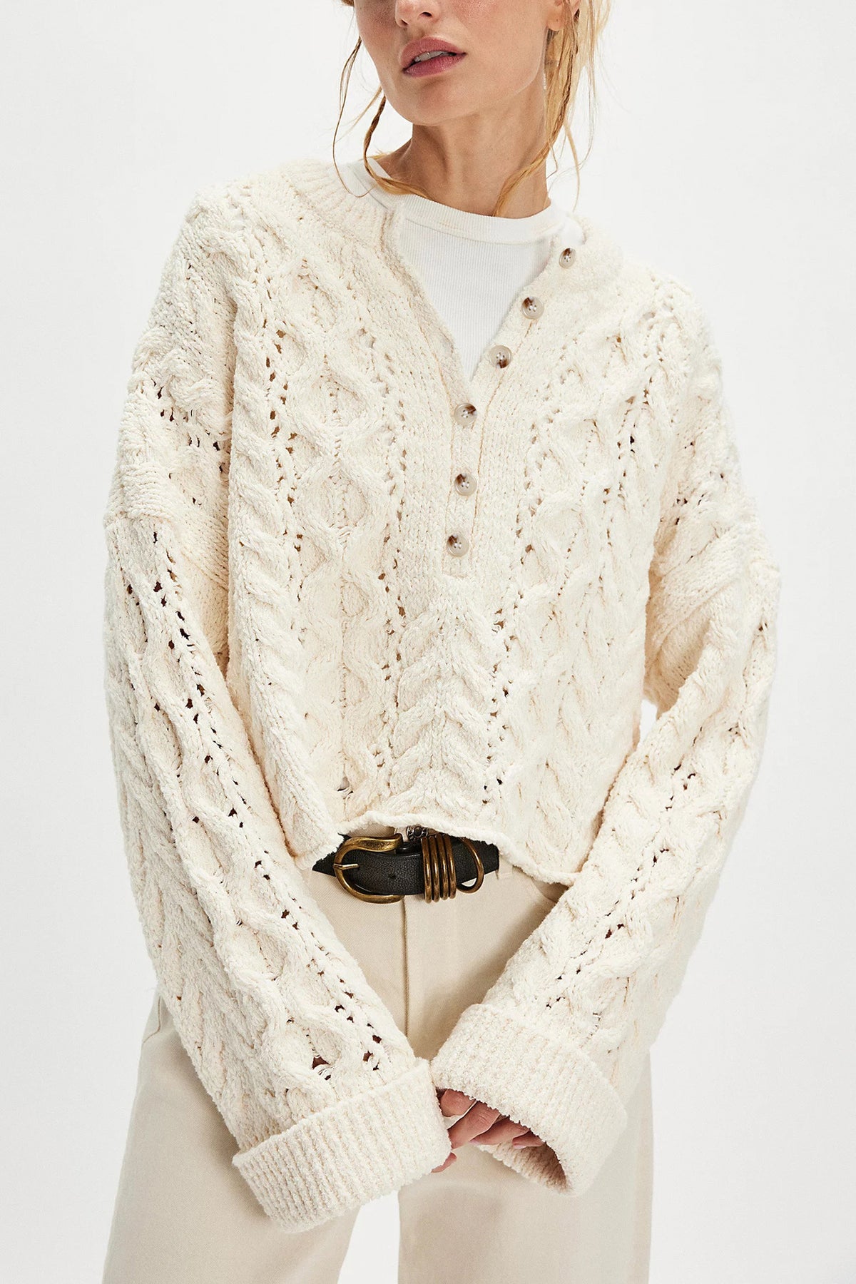 Kiara Women Sweater Loose Fit Pullover Knitwear