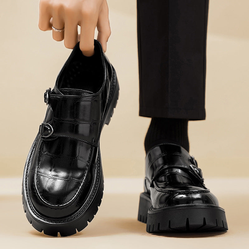 Men’s Business Casual Leather Oxford Shoes