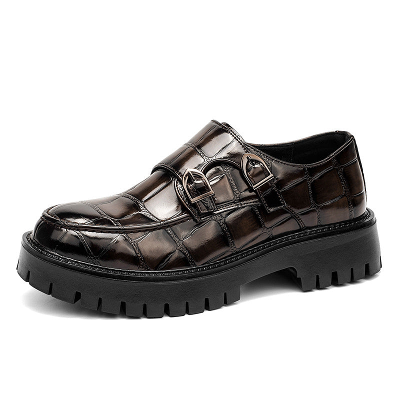 Men’s Business Casual Leather Oxford Shoes