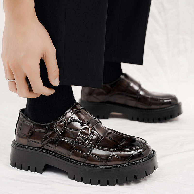 Men’s Business Casual Leather Oxford Shoes