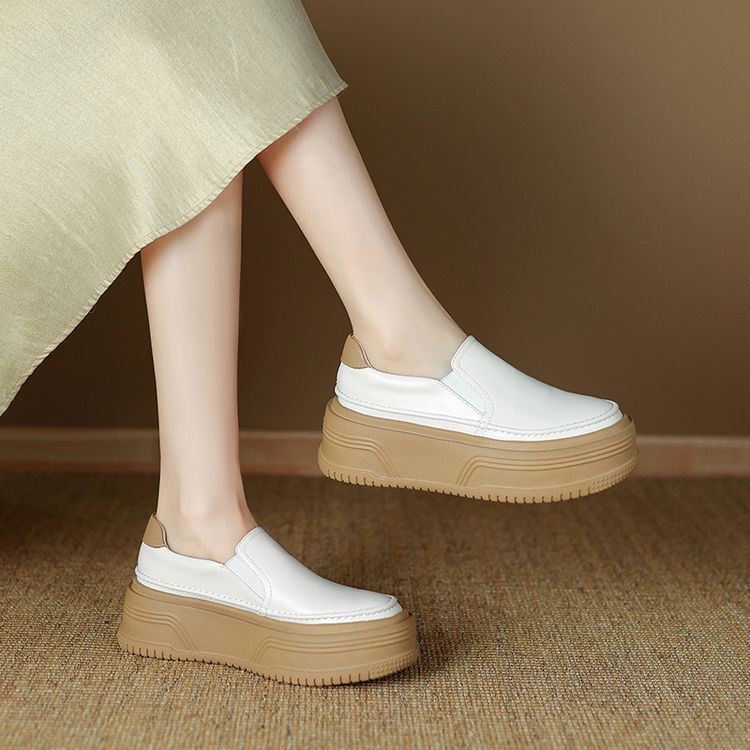 Gema Leather Slip-On Loafers