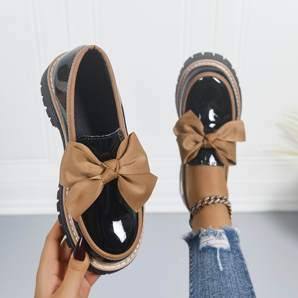 Fiocco Leather Shoes