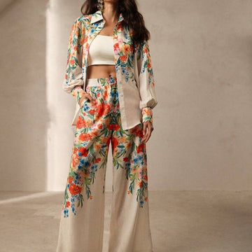 Tulsa Blouse & Pants Suit