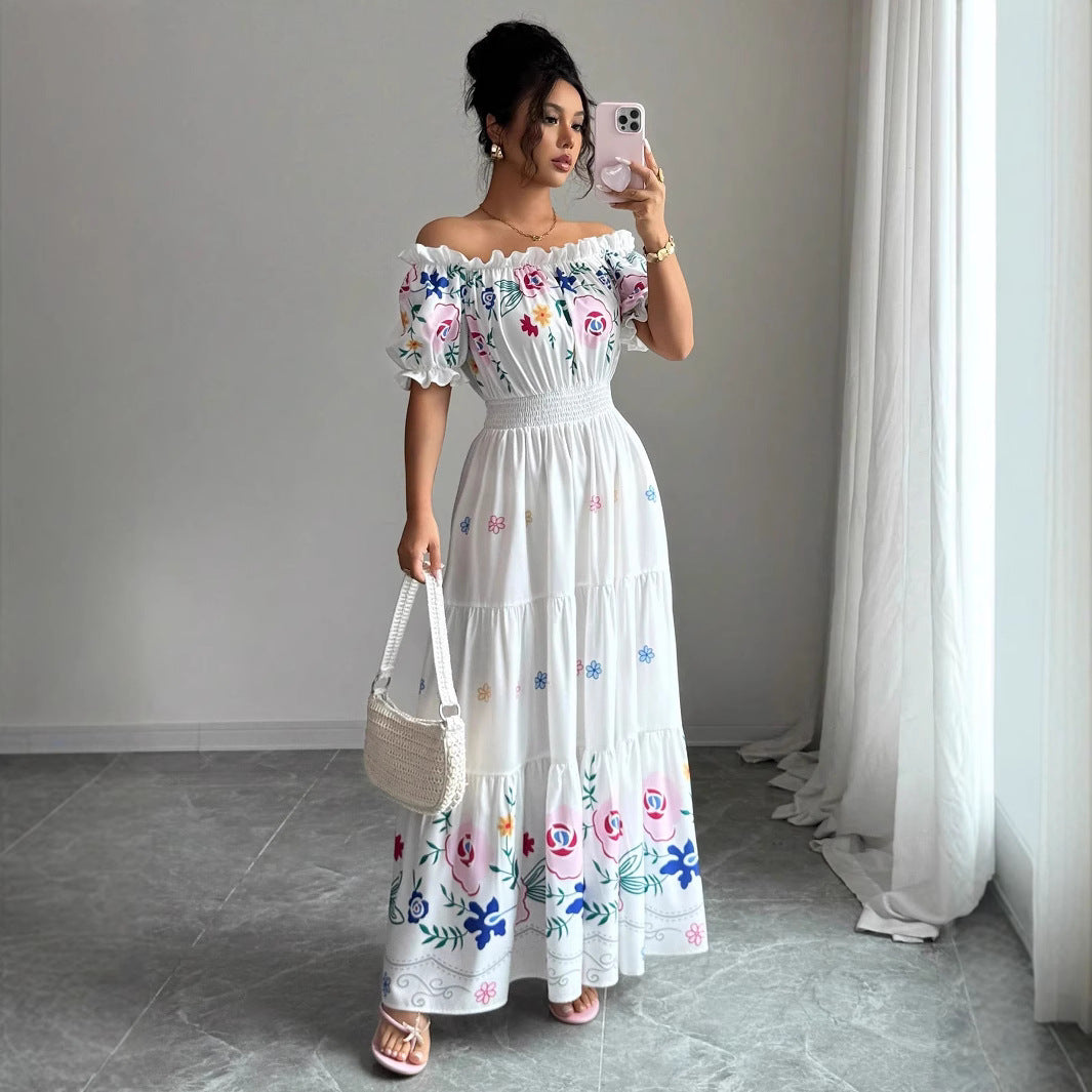 Selin Floral Dress