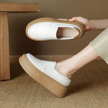 Gema Leather Slip-On Loafers