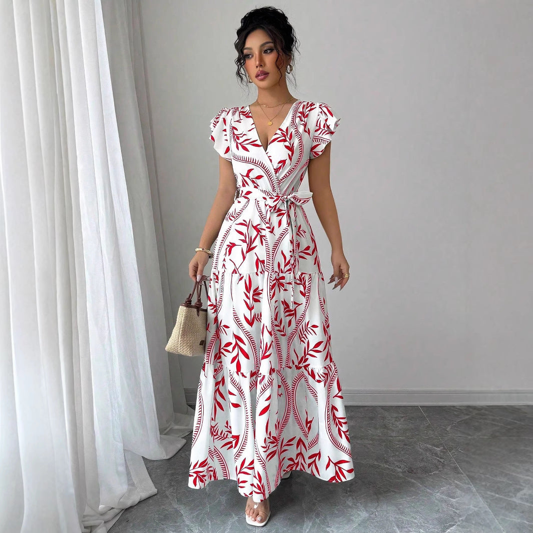 Frilly Floral Dress