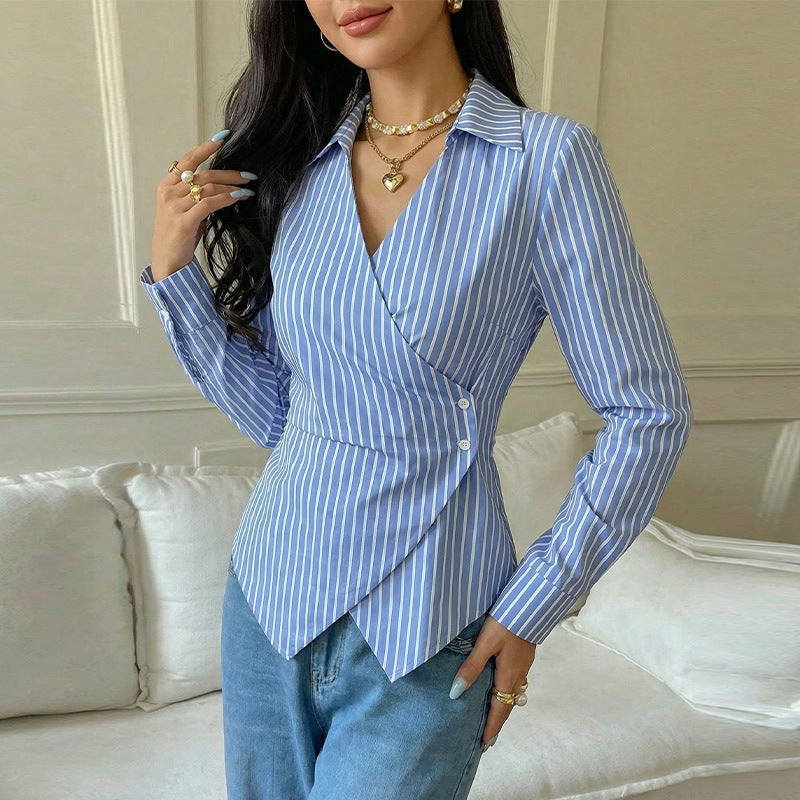 Michela Shirt Asymmetrical