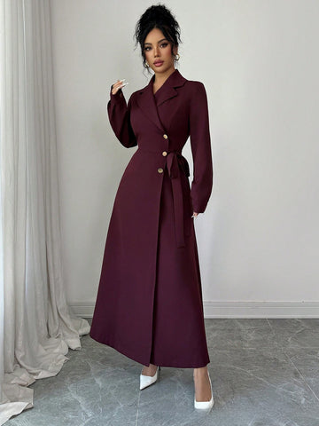 Women's Long Sleeve Dress for Wedding Guest & Occasion