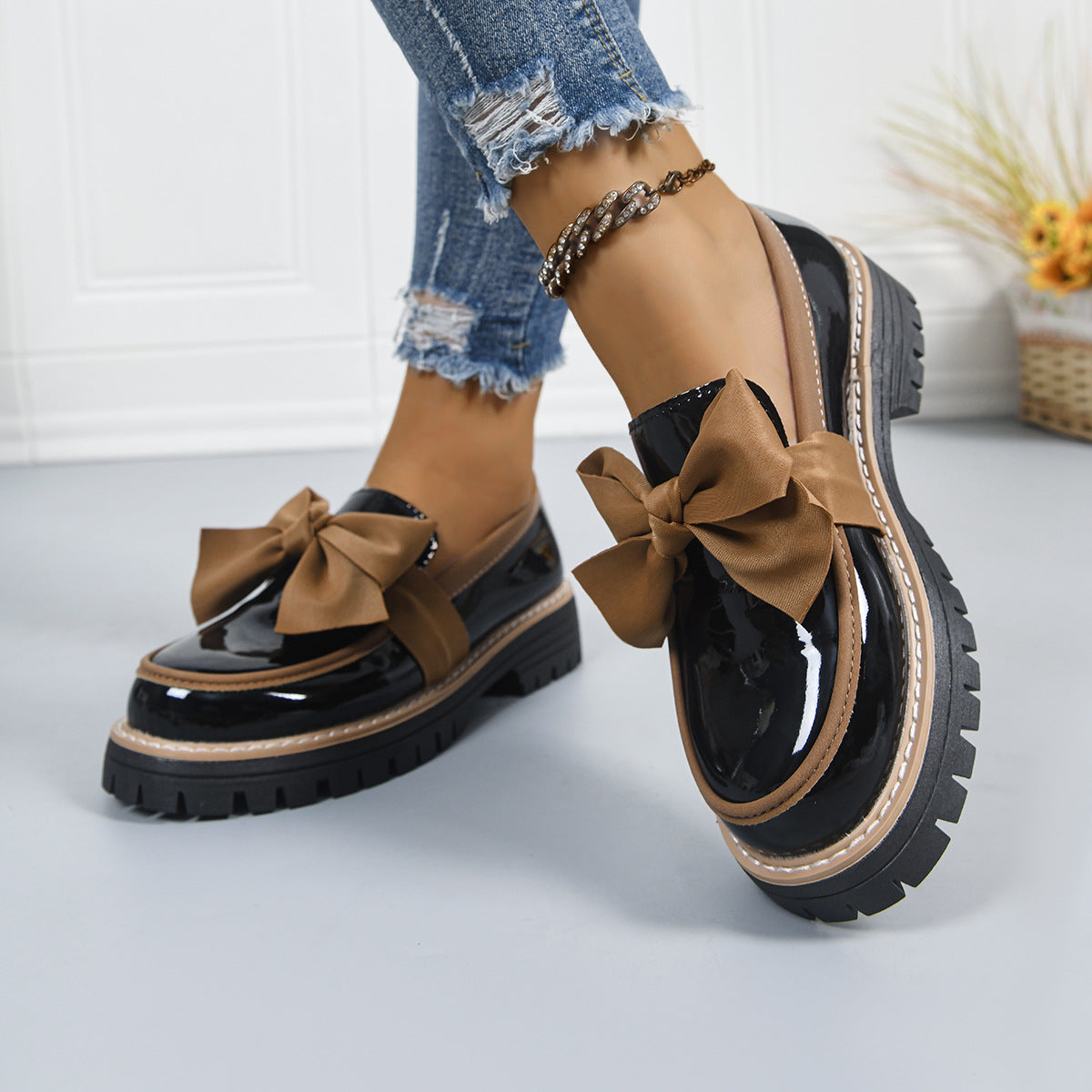 Fiocco Leather Shoes