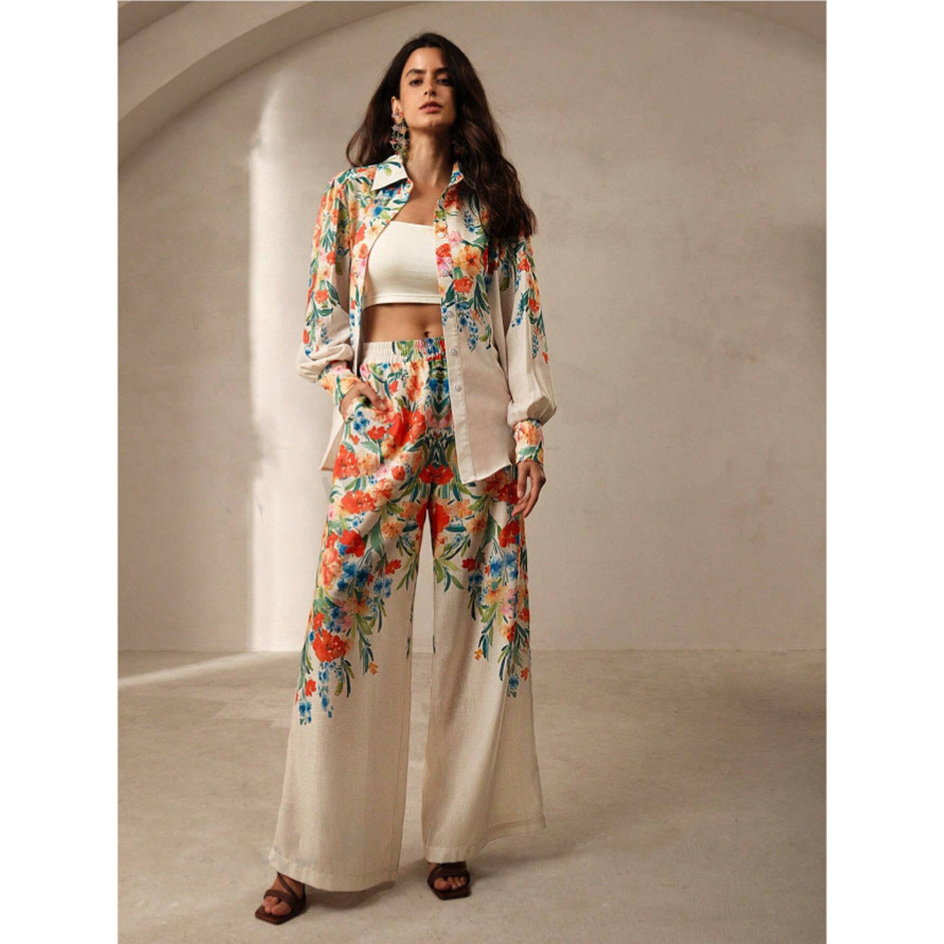 Tulsa Blouse & Pants Suit