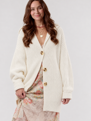Tina Women Oversized Sweater Cardigan