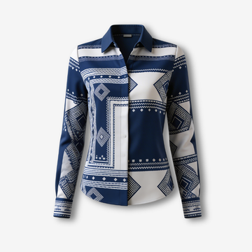 Aztec Blue Shirt